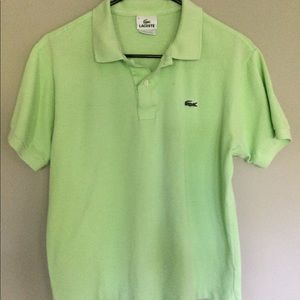 MEN’S LACOSTE POLO; SIZE 4 (FRENCH)
